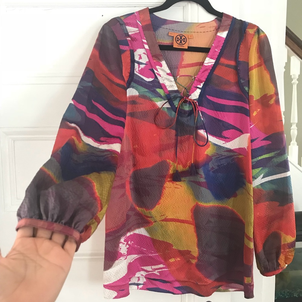 Tory Burch 100% silk top